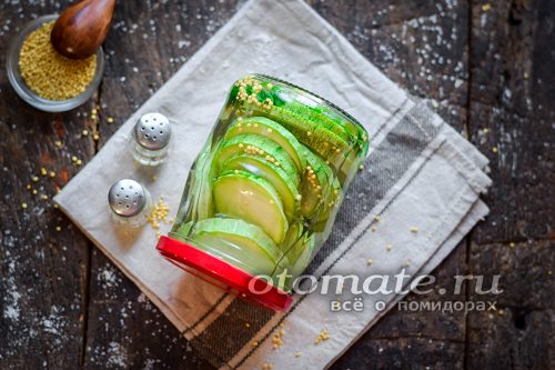 Маринованные кабачки на зиму без стерилизации